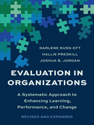 cover image of Evaluation In Organizations